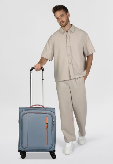 American Tourister Cloudrider 4 ruedas Carro de la cabina S 55 cm con pliegue de expansión