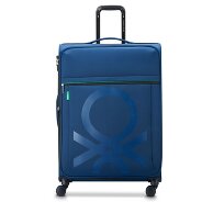 Delsey Paris x United Colors of Benetton Colour Block Trolley de 4 ruedas 77cm con pliegue de expansión Foto del producto