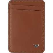 Golden Head Polo Estuche para tarjetas de crédito Bloqueo RFID Piel natural 7.5 cm Foto del producto