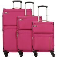 d&n Travel Line 6704 Juego de maletas de 4 ruedas 3pcs. Foto del producto