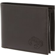 oxmox Leather Cartera Bloqueo RFID Piel natural 10 cm Foto del producto