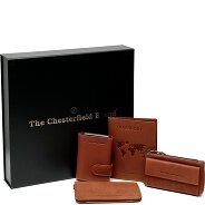 The Chesterfield Brand Estuche de regalo de 4 tarjetas de crédito de cuero de 7 cm Foto del producto