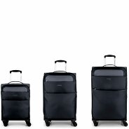 Gabol Cloud 4 ruedas Juego de maletas 3 piezas con pliegue de expansión Foto del producto