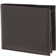 oxmox Leather Cartera Bloqueo RFID Piel natural 10 cm Foto del producto