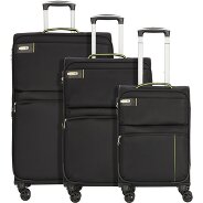 d&n Travel Line 6704 Juego de maletas de 4 ruedas 3pcs. Foto del producto