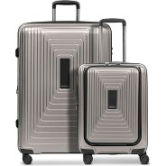 Redolz Juego de maletas Essentials 14 de 4 ruedas Compartimento para portátil de 2 piezas con pliegue extensible Foto del producto