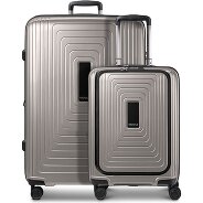 Redolz Juego de maletas Essentials 14 de 4 ruedas Compartimento para portátil de 2 piezas con pliegue extensible Foto del producto