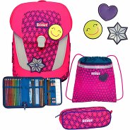 Scout Sunny II Neon Safety Juego de mochilas escolares 4 piezas Foto del producto