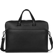 bugatti Black Maletín Piel 38 cm Compartimento para el portátil Foto del producto