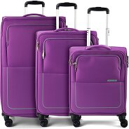 American Tourister Air Wave 4 ruedas Juego de maletas 3 piezas con pliegue de expansión Foto del producto
