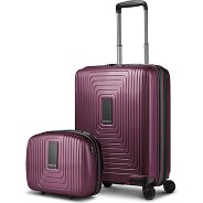 Redolz Juego de maletas Essentials 14 2 pzs. trolley de cabina con plegado extensible y neceser Foto del producto
