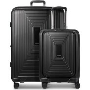 Redolz Juego de maletas Essentials 14 de 4 ruedas Compartimento para portátil de 2 piezas con pliegue extensible Foto del producto