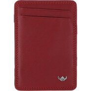 Golden Head Polo Estuche para tarjetas de crédito Bloqueo RFID Piel natural 7.5 cm Foto del producto