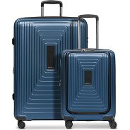Redolz Juego de maletas Essentials 14 de 4 ruedas Compartimento para portátil de 2 piezas con pliegue extensible Foto del producto