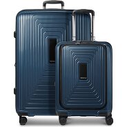 Redolz Juego de maletas Essentials 14 de 4 ruedas Compartimento para portátil de 2 piezas con pliegue extensible Foto del producto