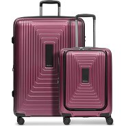 Redolz Juego de maletas Essentials 14 de 4 ruedas Compartimento para portátil de 2 piezas con pliegue extensible Foto del producto