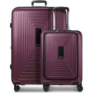 Redolz Juego de maletas Essentials 14 de 4 ruedas Compartimento para portátil de 2 piezas con pliegue extensible Foto del producto