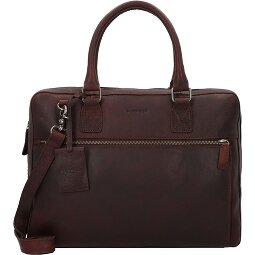 Burkely Maletín Antique Avery Piel 38 cm Compartimento para portátil  Modelo 2