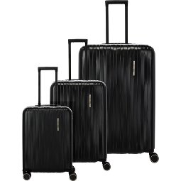 Travelite Barbara Novelty 4 ruedas Juego de maletas 3 piezas con pliegue de expansión  Modelo 1