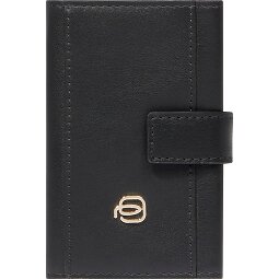 Piquadro Circle Estuche para tarjetas de crédito Protección RFID Piel 6.5 cm  Modelo 1