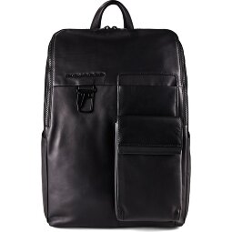 Piquadro Zaino Mochila de día Piel 34 cm Compartimento para el portátil  Modelo 1