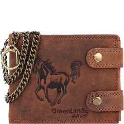 Greenland Nature Billetera Montenegro de cuero RFID 12 cm  Modelo 1
