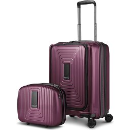 Redolz Juego de maletas Essentials 14 2 pzs. trolley de cabina con plegado extensible + neceser  Modelo 1