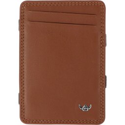 Golden Head Polo Estuche para tarjetas de crédito Bloqueo RFID Piel natural 7.5 cm  Modelo 1