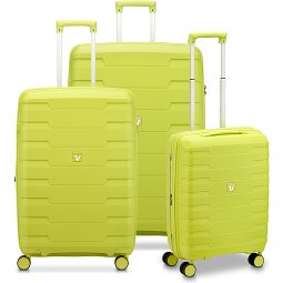 Roncato Skyline 2.0 4 ruedas Juego de maletas 3 piezas con pliegue de expansión  Modelo 4