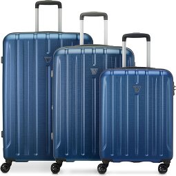 Roncato Kinetic 2.0 4 ruedas Juego de maletas 3 piezas con pliegue de expansión  Modelo 1