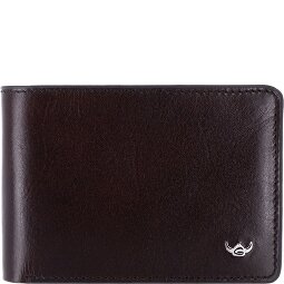 Golden Head Billetera Colorado de cuero RFID 10 cm  Modelo 1