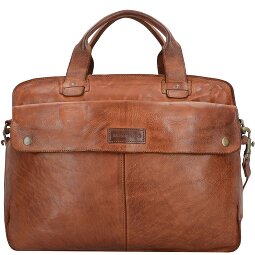 Harold's Maletín de cuero de 41 cm con compartimento para el portátil  Modelo 2