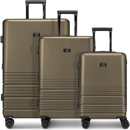 camel active Hanoi 4 ruedas Set de maletas 3 piezas Con fuelle expandible  Modelo 4
