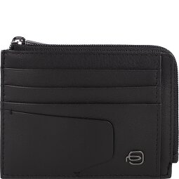 Piquadro Akron Estuche para tarjetas de crédito Protección RFID Piel 11.5 cm  Modelo 1