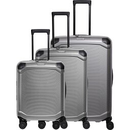 Travelite Millennium 4 ruedas Juego de maletas 3 piezas con pliegue de expansión  Modelo 4