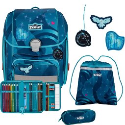 Scout Juego de mochilas escolares LED Genius 4pcs.  Modelo 1