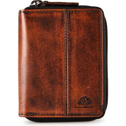 Greenburry Destressed Cartera Protección RFID Piel 10.5 cm  Modelo 4