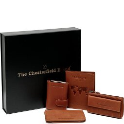 The Chesterfield Brand Estuche de regalo de 4 tarjetas de crédito de cuero de 7 cm  Modelo 2