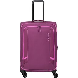 Travelite Corsiica 4 ruedas Carrito M 67 cm con pliegue de expansión  Modelo 4