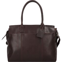 Burkely Vintage Doris Bolso de hombro de cuero 39 cm Compartimento para portátil  Modelo 2