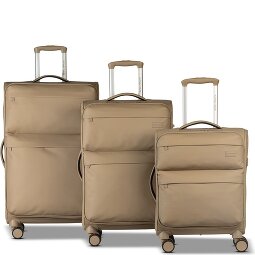 Worldpack Kyoto 4 ruedas Set de maletas 3 piezas Con fuelle expandible  Modelo 1
