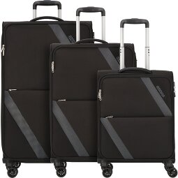 American Tourister Star Max 4 ruedas Juego de maletas 3 piezas con pliegue de expansión  Modelo 1