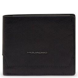 Piquadro Solm Cartera Protección RFID Piel 11 cm  Modelo 1