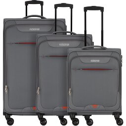 American Tourister Street Roll 4 ruedas Juego de maletas 3 piezas con pliegue de expansión  Modelo 2
