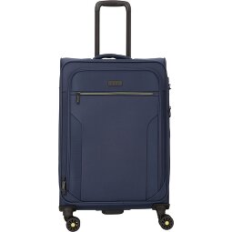 d&n Travel Line 9704 4 ruedas Carrito M 68 cm con pliegue de expansión  Modelo 2