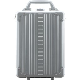 Aleon Maletín vertical de aluminio con compartimento para portátil de 25 cm  Modelo 2