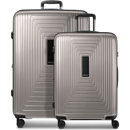 Redolz Essentials 14 4 ruedas Set de maletas 2 piezas Con fuelle expandible  Modelo 3