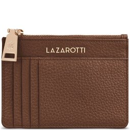 Lazarotti Estuche para llaves de piel Bolonia 11,5 cm con compartimento para etiqueta de aire  Modelo 2