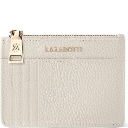 Lazarotti Bolonia Llavero de cuero Tarjetero de cuero de 11,5 cm con compartimento para etiqueta de aire  Modelo 4