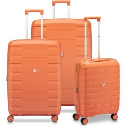 Roncato Skyline 2.0 4 ruedas Juego de maletas 3 piezas con pliegue de expansión  Modelo 7